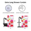 Extra Long Shower Curtain Polka Dots