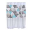 Extra Long Shower Curtain Triangle