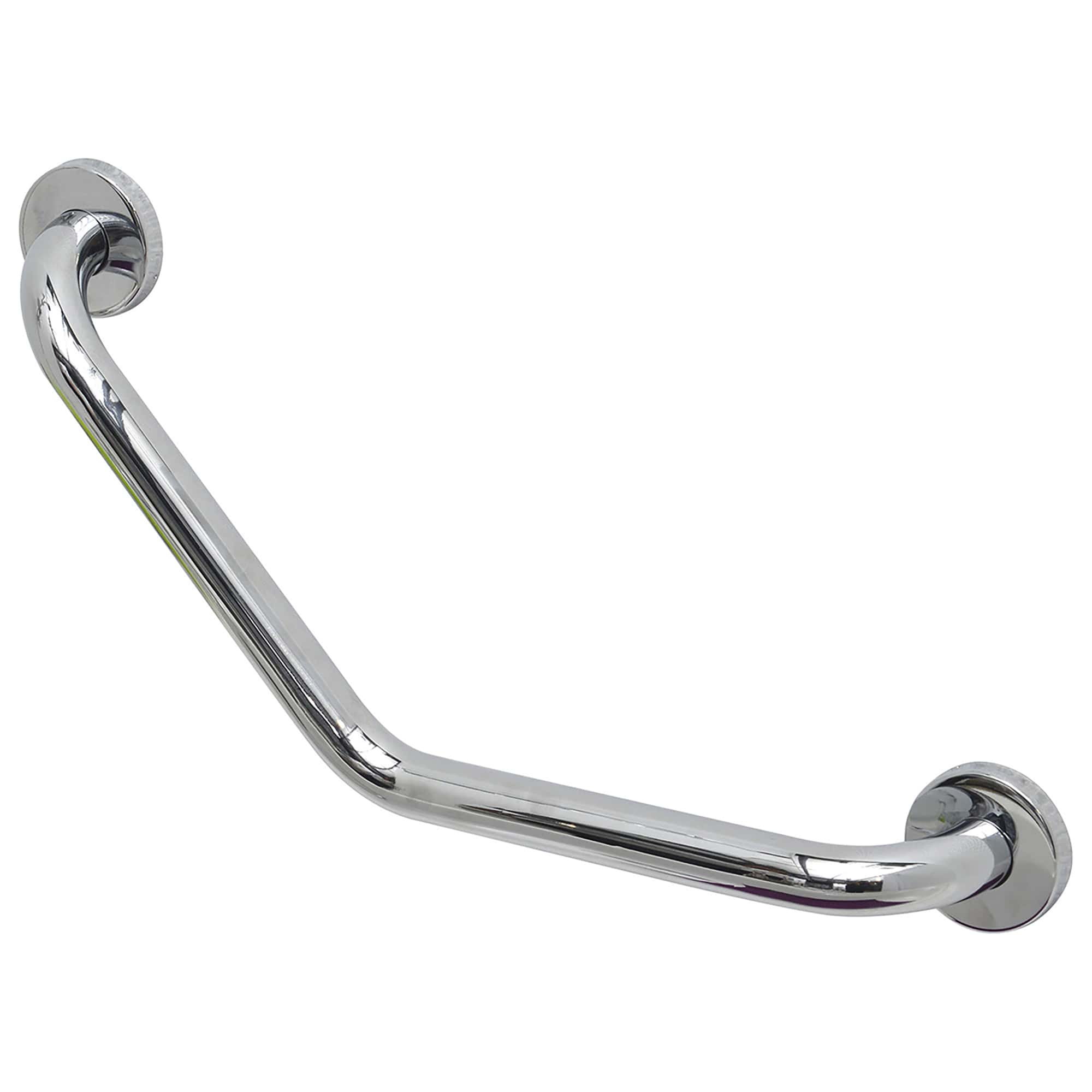 Stainless-Steel-Bath-and-Shower-Curved-Grab-Bar-Concealed-Mounting-Snap-Flange-1-Diameter-8.86-x-8.86-Length-Chrome