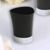 situation Black Bathroom Tumbler Cup Shiny Chrome