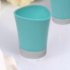 design aqua blue Bathroom Tumbler Cup