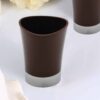 plastic brown Bathroom Tumbler Cup