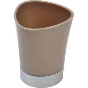 taupe Bathroom Tumbler Cup