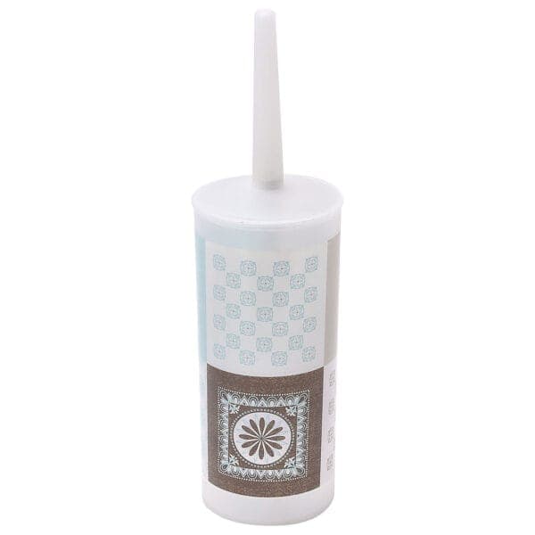 ceramic pattern plastic toilet brush holder