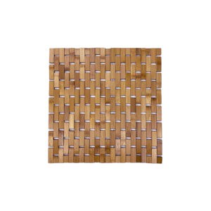 Natural bamboo rug bathroom duckboard