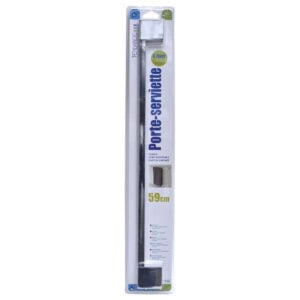 "Tendance chrome towel bar retail packaging, 59cm length"