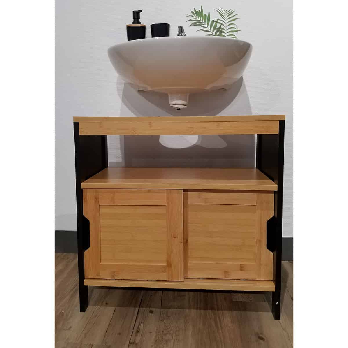 Evideco Non Pedestal Under Sink Storage Vanity Cabinet Phuket