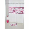 Softies Peva Bathroom Printed Shower Curtain, Multicolored