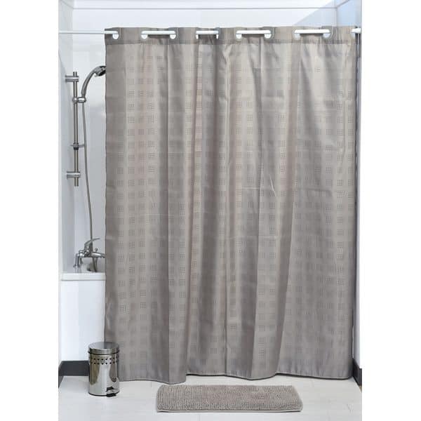 Evideco Hookless Shower Curtain, Can You Use Hooks On A Hookless Shower Curtain