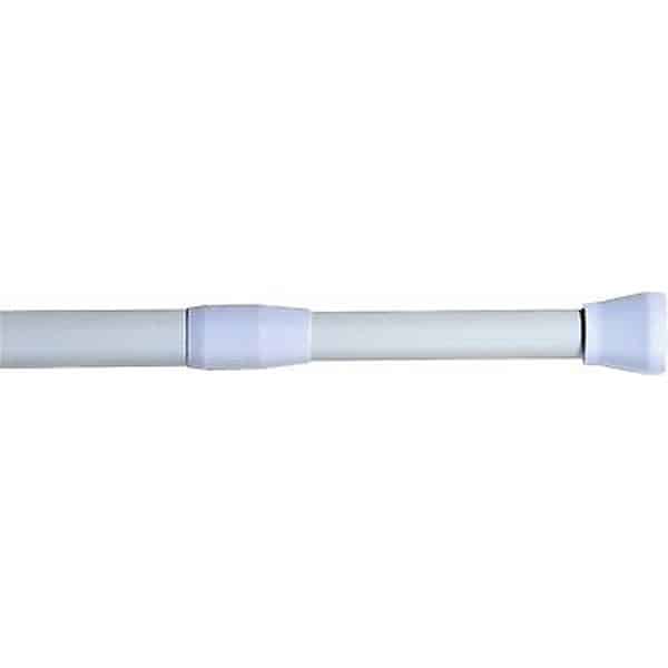 Evideco Shower Curtain Adjule Tension Rod Size From 43 To Adjule Tension Rod Size