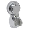 Hand Held Shower Head Bracket Suction or to be Fixed chrome