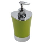 Bathroom Soap and Lotion Dispenser -Chrome Parts- Lime Green