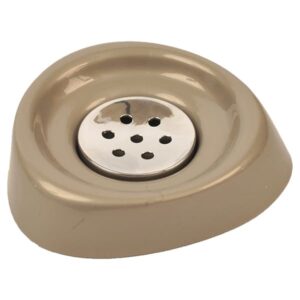 Bathroom Soap Dish Cup -Chrome Parts- Taupe
