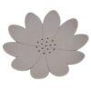 Counter Top Bathroom Soap Dish Cup WATER LILY Solid Taupe