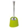 Bathroom Free Standing Toilet Bowl Brush with Holder Lime Green