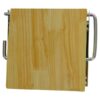 Wall Mounted Bathroom Toilet Tissue One Roll Dispenser Finish: Pine