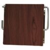Wall Mounted Bathroom Toilet Tissue One Roll Dispenser Finish: Wenge