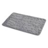 light grey bath rug