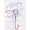 Flower Hook Hanger Suction Mounted EVE 2.75"L X 3.93" H Clear