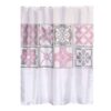 Extra Long Shower Curtain Rosace