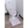 Bastide Pedestal Mat Microfiber Bathroom Toilet Contour Rug