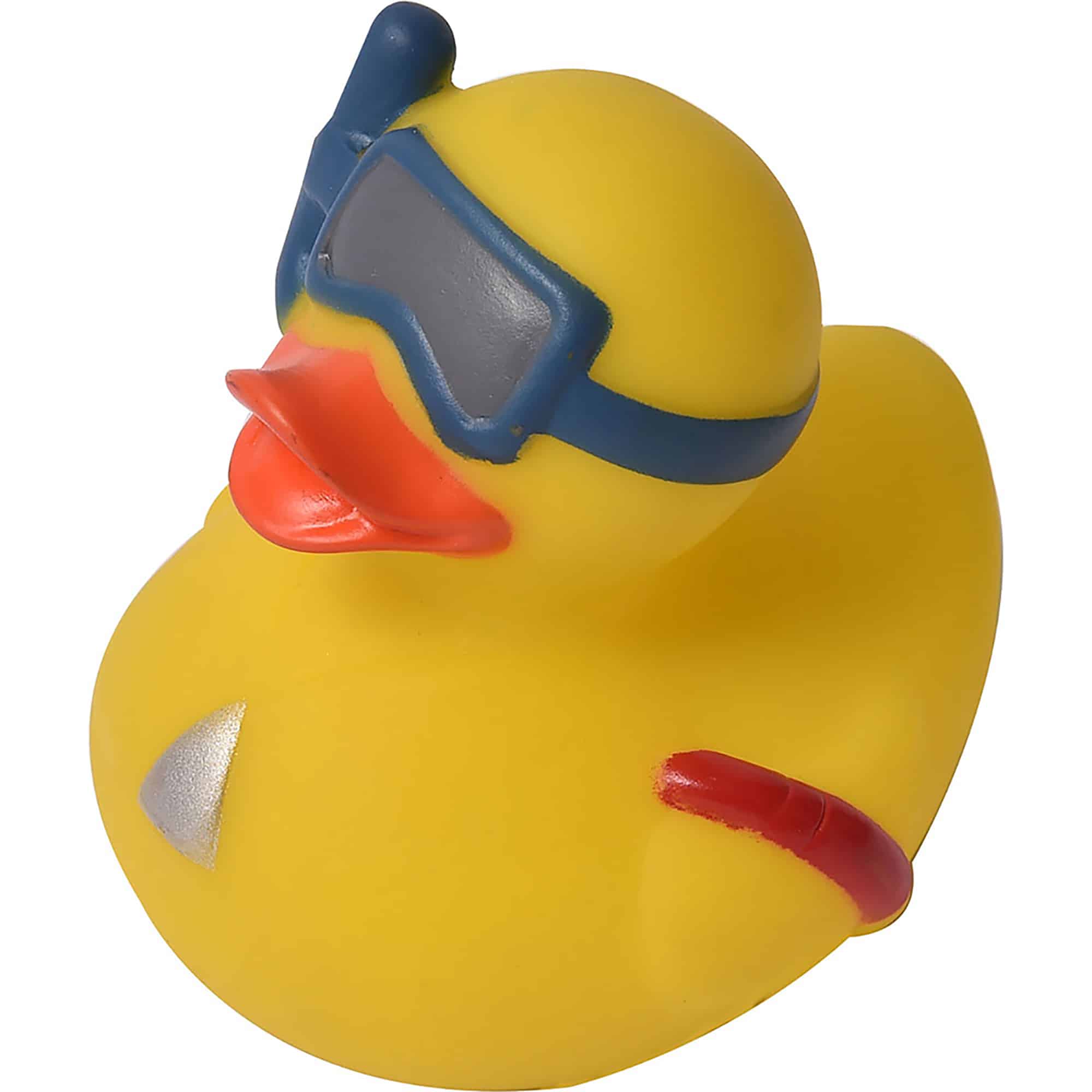 Non-Toxic Floating Bath Toy - Squeaky Yellow Diving Duck