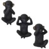 trio wise monkey