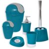 bath set peacock blue Bathroom Tumbler Cup