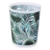 Tropical bath trash can