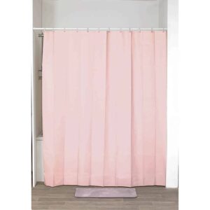 Light Pink Extra Long Shower Curtain