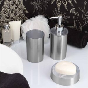 stainless steel bath set accessories
