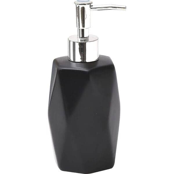 Hand Soap and Lotion Dispenser Diamond Black