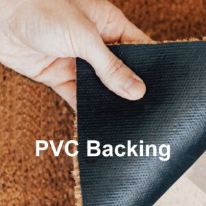 coir doormat PVC backing