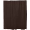 brown shower curtain liner plastic