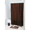 Brown Extra Long Shower Curtain