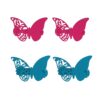 Metal Butterfly Clip Big Size Mariposas Set of 2