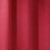 Solid Window Curtain Panel Grommet Suedine Red 55 W x 95 H
