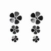 Metal Flower With Magnet Floral 6 pieces