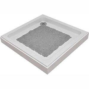 Square Shower Mat Pearly Grey