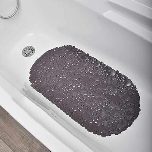 Bathtub Mat Bubbles Taupe 28"L x 15"W