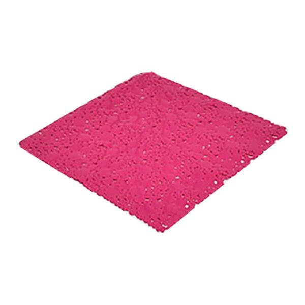 Shower Mat Bubbles Pink 20"L x 20"W