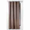 Solid Cotton Window Curtain Panel Grommet Panama Taupe 55''W x 95''L