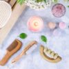 Wellness Wooden Body Massager 4 Rotable Rollers