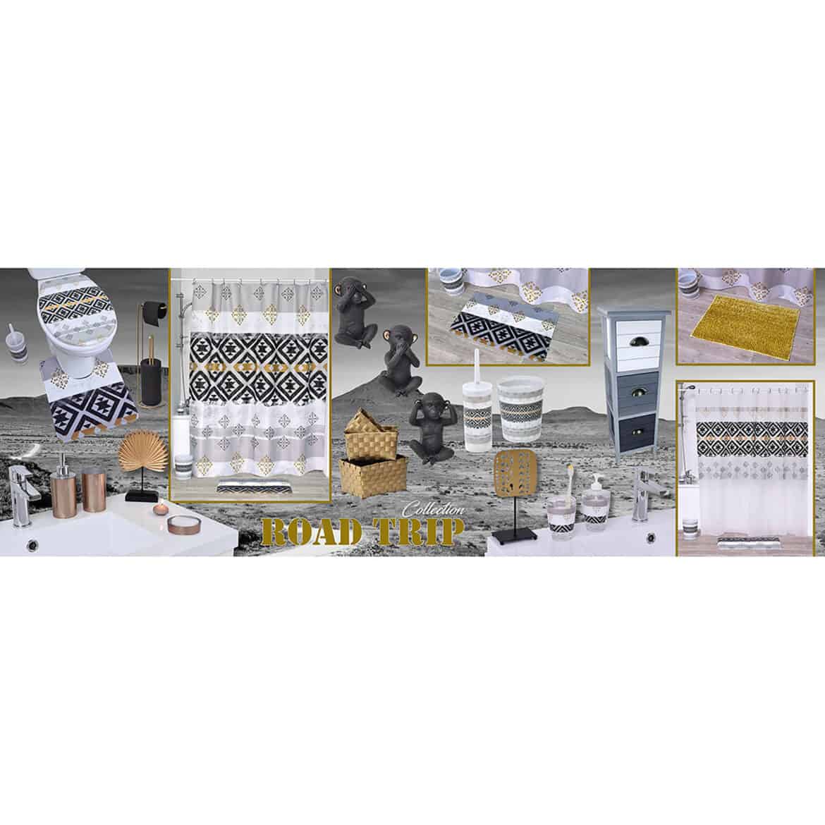 Evideco Jade Bathroom Freestanding Printed Toilet Tissue Paper Roll ...