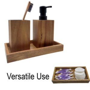 versatile use rectangular tray