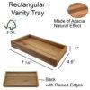 technical dimensions tray