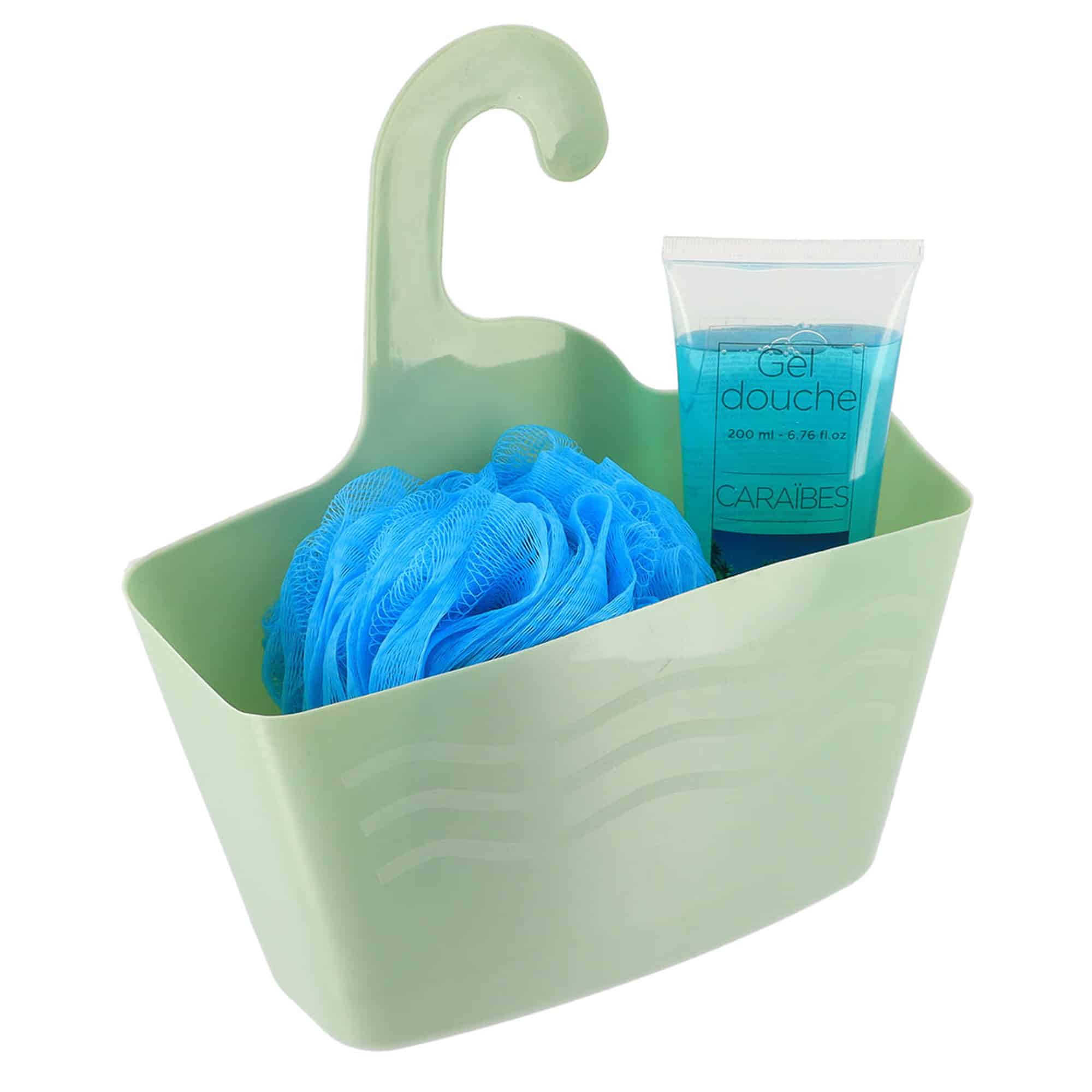 Evideco Shower Caddy Basket with Hanger for College,Camp,Dorm,Vacation,Trip 