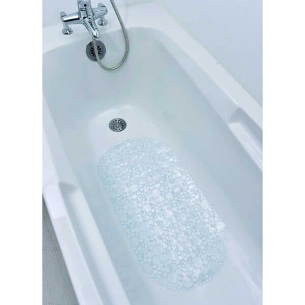 Oval bathtub Mat Clear