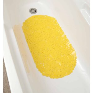 oval bathtub Mat Yellow