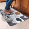 anti fatigue grey kitchen mat